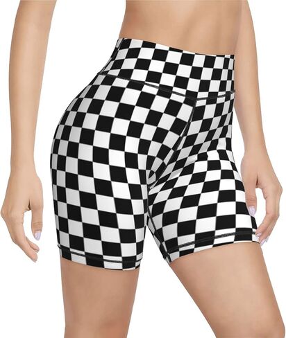 Yaateeh Women's High Waist Bike Shorts for Workout Sports Athletic Running Hiking Biker Yoga Gym in Saudi Arabia