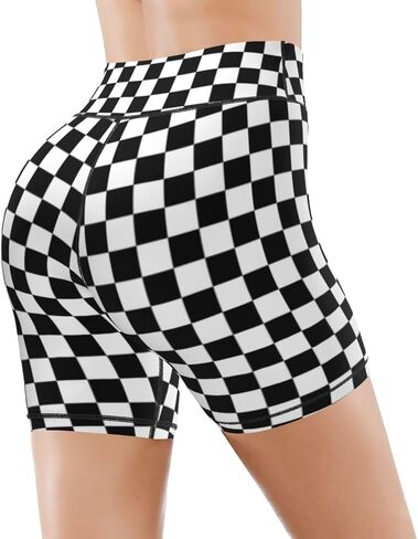Yaateeh Women's High Waist Bike Shorts for Workout Sports Athletic Running Hiking Biker Yoga Gym in Saudi Arabia