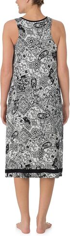 ELLEN TRACY Womens Nightgown - Soft Stretch Jersey Sleeveless Midi Gown with Shelf Bra in Kuwait