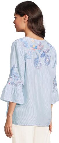 Johnny Was Women's Ruffle Sleeve Blouse in Saudi Arabia