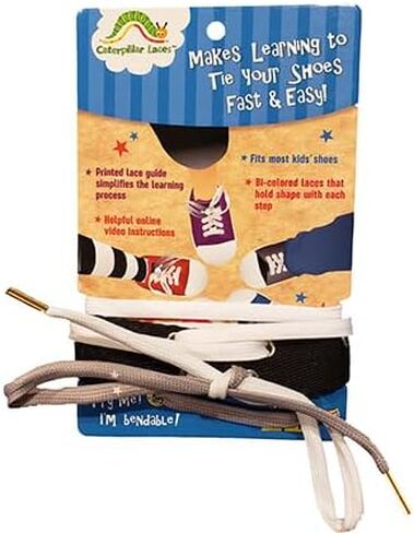 Caterpillar Shoe Laces | Learn to Tie Shoes Fast and Easy | Kindergarten Learning Activities | Preschool Toys in Saudi Arabia
