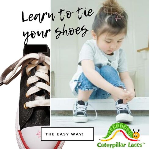 Caterpillar Shoe Laces | Learn to Tie Shoes Fast and Easy | Kindergarten Learning Activities | Preschool Toys in Saudi Arabia