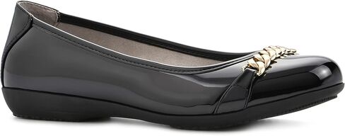 CLIFFS BY WHITE MOUNTAIN Charmed Women's Ballet Flat, Navy/Smooth, 6.5 M in Saudi Arabia