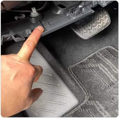 الضوء المحيط المركزي Concole Box Footwell Glove Box Light لتويوتا كورولا NX RX Subaru Sai Rav وما إلى ذلك (أبيض) in Kuwait