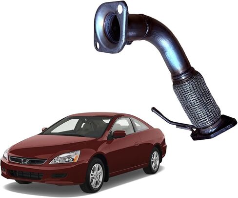 Front Flex Pipe Exhaust Muffler Pipe 2" Inlet (OD) Compatible with 2012-2016 Cadillac SRX 3.6L 73010 in Saudi Arabia