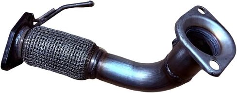Front Flex Pipe Exhaust Muffler Pipe 2" Inlet (OD) Compatible with 2012-2016 Cadillac SRX 3.6L 73010 in Saudi Arabia