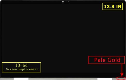 14.0" Replacement L51119-001 for HP Pavilion x360 14-DH Series 14-dh2051wm 14m-dh1001dx 14m-dh0001dx 14m-dh0003dx LCD Display Touch Screen Digitizer Assembly Bezel with Control Board (1920x1080) in Saudi Arabia
