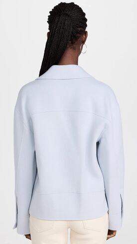 Theory Women's Oversized Moto Jacket in Saudi Arabia