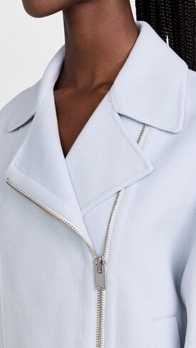 Theory Women's Oversized Moto Jacket in Saudi Arabia