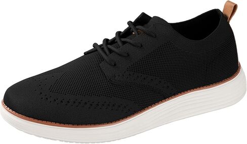 Mens Casual Shoes Breeze Dress Sneakers Oxfords Lightweight Soft Fashion Mesh Walking Shoes in Saudi Arabia