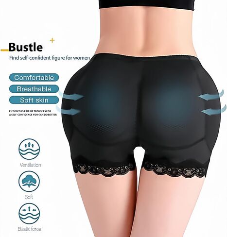 Aimery women 2pcs Hip Pads Butt Lifter For Bigger Padded Hip Enhancer Shaper Underwear Shapewear Booty Lifting Shape Panties in Kuwait