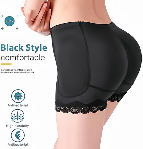 Aimery women 2pcs Hip Pads Butt Lifter For Bigger Padded Hip Enhancer Shaper Underwear Shapewear Booty Lifting Shape Panties in Kuwait