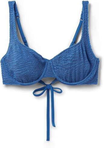 Woman's Balconette Swimsuit Top Crinkle Waves in Saudi Arabia