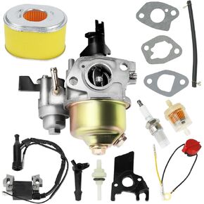 GX160 GX200 Carburetor متوافق مع Honda GX120 GX140 GX168 GX200 5HP 5.5HP 6.5HP محرك ، مع 17210-ZE1-517 TUNK UP UP TUP