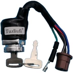 Ignition Key Switch Compatible with Honda CT70 CT70H Trail 70 CT70HK1 CT70K 35100-098-951 1972 1973 1974 1975 1976 Z769