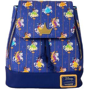 Loungefly Disney Princess Carousel Mini Backpack