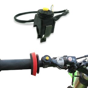 Handlebar Engine Kill Switch Universal Motorcycle ATV UTV, Red Button