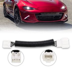 DRL Harness for 2016-2023 M.azda MX-5 ND Miata Daytime Running Lights DRL Always on Adapter LED DRL/Fog on When Headlight on Plug Play Error Free Non-dimmed Version DRL Jumper