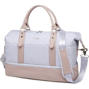 Kinmac Garment Bag with Shoes Compartment,Duffel Bag For Travel,Sports Gym Yoga Duffel Bag Weekender Overnight Totes Bag (Bohemian)
