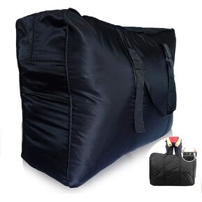 Plago 173Liter Professional Quality Nylon Extra Large Duffel Bag Lightweight Foldable Water Resistant Cargo for Travel College Folding Bike Tent Mattress Closet Storage