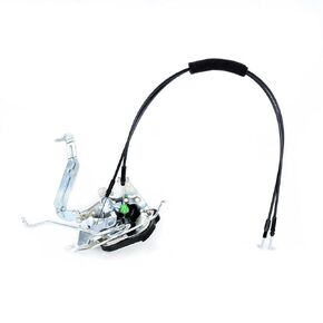 Qagea Front Door Lock Latch Actuator & Cable - Right Passenger Side - Fit for 2001-2007 Toyota Sequoia, 2005-2006 Toyota Tundra Double Cab 4.7L, Replaces 69303-0C011, 69304-0C011