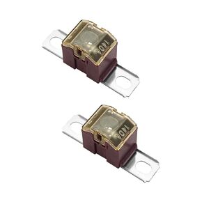2 Pcs New Maroon 140AMP Multi Purpose Fuse Horizontal Bolt On Cartridge Type PAL Fuse Fits for 97-10 Chrysler,Dodge,Jeep,Dakota,Replace 6101757 927-0140