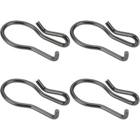 ECSiNG 4Pcs Electronic Exhaust Flap Control Valve Actuator Clip Spring Fixed Bow Clamp 18307620323 Compatible with BMW 2/3 Series X5 X6 I8