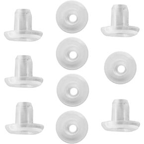 20pcs Horizontal Blinds Bottom Rail Ladder Cord Button Plug for Wood & Faux Wood Blinds and 1" Mini Blinds with a Hole 5/16"