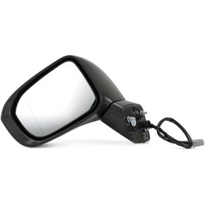 For Honda Civic 2014 2015 Door Mirror Driver Side | Power | Non-Heated | Paintable | Coupe/Sedan | Replacement For 76258TR4C01-PFM | HO1320282