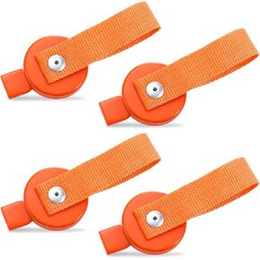 4 Pcs Surge Brake Lockout Key Magnetic Orange Boat Trailer Lock Compatible with UFP A-60, A-70, A-75, A-84 Boat Part Accessories