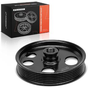 A-Premium Power Steering Pump Pulley Compatible with Ford Taurus 1996-2005, Freestyle 2005-2007, Five Hundred 2005-2007 & Mercury Montego 2005-2007, Sable 1996-2005, 3.0L