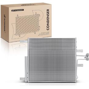 A-Premium Air Conditioning A/C Condenser Compatible with Ram 1500 2011-2018, 2500 3500 2012-2013, 1500 Classic 2019, 3.7L 4.7L 5.7L, Automatic 6 Speed Transmission