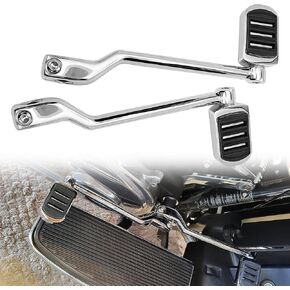 Heel shift Lever with Shifter Peg Front and Rear Levers Compatible with Harley 1986-2017 FL Softail,1988-2024 Touring Road King Road Glide Street Glide Electra Glide and 2008-later Trike Models