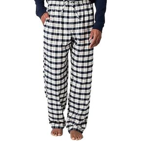 St. John's Bay Men's Fleece Pajama pants. Polar Bear Plaid Medium