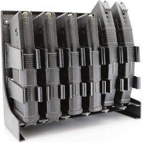 Universal 7.62x39/7.62x51/.308 Magazine Holder, Mount to the outside of the safe or any steel surface using the Mag Storage Solutions Mag Holder Attachment Kit (SOLD SEPARATELY)
