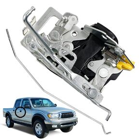 69320-04010 Front Left Door Lock Latch Actuator Compatible with Toyota Tacoma 1998-2004 Driver Side Door Latch Lock, Non Power Door Lock