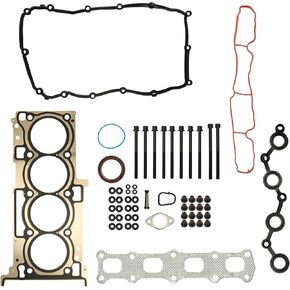 HGS167 Cylinder Head Gasket Set for Chrysler 200/ Sebring, for Dodge Avenger/Caliber/Journey, for Jeep Compass/Patriot 2007-2020, Part Number HBK188 HS26332PT ES72267, 2.4L 2360CC 144Cu L4 DOHC