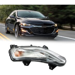WFLNHB Passenger Right Side Replacement for Chevy Malibu 2019-2021 w/o DRL Turn Signal Light