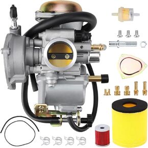 Ozark 250 Carburetor For Suzuki LT-Z250 QuadSport Z,LTF250 2002-2009 LT-F250F ATV,Replace# 13200-21G10 13200-05G10 13200-05G00 13200-05G11 13200-05G22