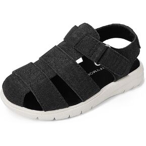 Luffymomo Boys Girls Sandals Closed Toe Lightweight Shoes Adjustable Beach Summer Sandal for Toddler Kids in Saudi Arabia
