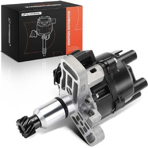 A-Premium Ignition Distributor with Cap and Rotor Compatible with Mazda MX-6 MX6, 626, 1995 1996 1997, 2.0L, Manual Transmission