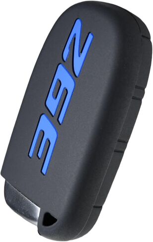 392 Silicone Key Fob Cover for Dodge Charger Challenger SRT Hornet R/T Dart Durango Journey and Jeep Cherokee Compass Renegade Chrysler 300 Keyless 5 Buttons Case Accessories in Saudi Arabia