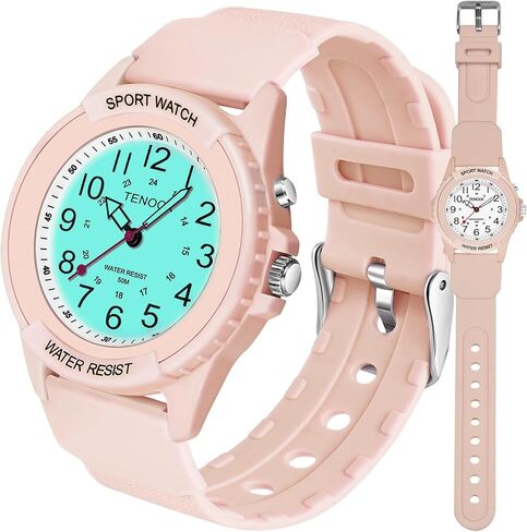 Waterproof Nurse Watch for Medical Professionals Students Women Men, Night Light, 12/24 Hour Military Time Easy to Read Dial, Second Hand Watch for Nursing Day Gifts in Saudi Arabia