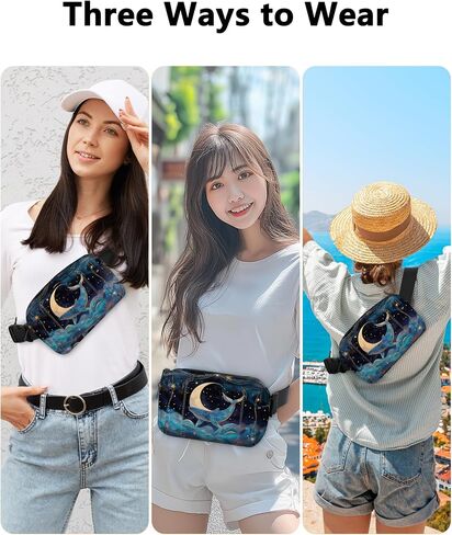 Whale Fanny Pack for Women Belt Bag Lightweight Waist Bags Waterproof Purse with Adjustable Straps Wallet Casual Presents Travel Workout in Kuwait