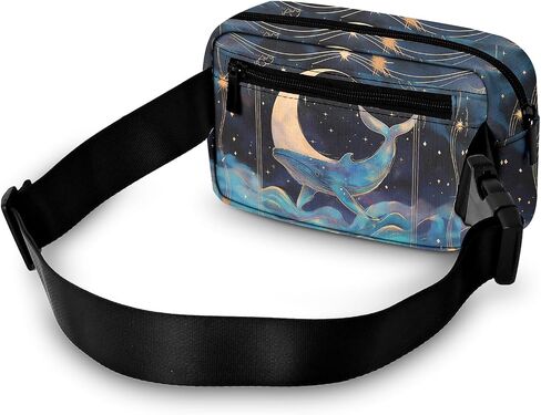 Whale Fanny Pack for Women Belt Bag Lightweight Waist Bags Waterproof Purse with Adjustable Straps Wallet Casual Presents Travel Workout in Kuwait