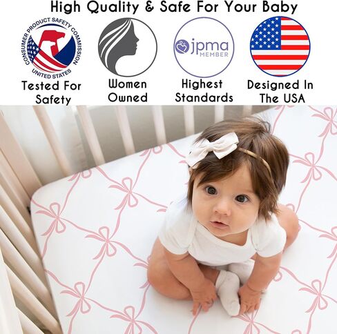 Sweet Jojo Designs Shabby Chic Butterfly Girl Baby Crib Bedding Set Infant Nursery Room Blanket Fitted Sheet Skirt Diaper Stacker 4p Blush Pink Lavender Purple White Pastel Lilac Watercolor Pattern in Saudi Arabia