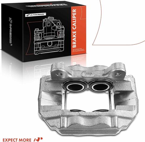 A-Premium Disc Brake Caliper Assembly Compatible with Select Toyota Models - Land Cruiser 1993 1994 1995 1996 1997, L6 4.5L, Sport Utility, 80 Series - Front Left Driver Side in Saudi Arabia