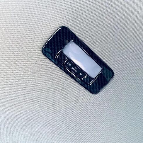 for Honda Civic 2022 2023 2024 2025 Sedan Rear Top Reading Light Cover Trim (Carbon Fiber Pattern) in Saudi Arabia