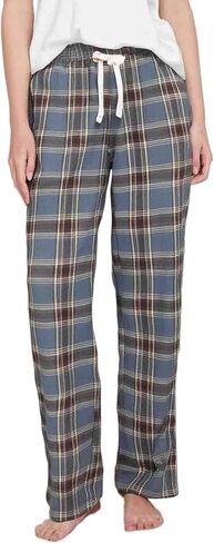 Women's Cotton Flannel Pajama Pants, Soft Lounge Bottoms with Pockets in Kuwait