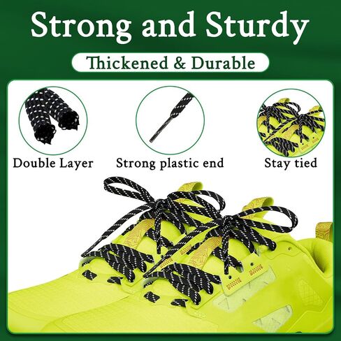 7MM Flat Shoe Laces for Altra Shoes, Shoelaces Replacement Strings for Running Walking Hiking and Sneakers in Saudi Arabia